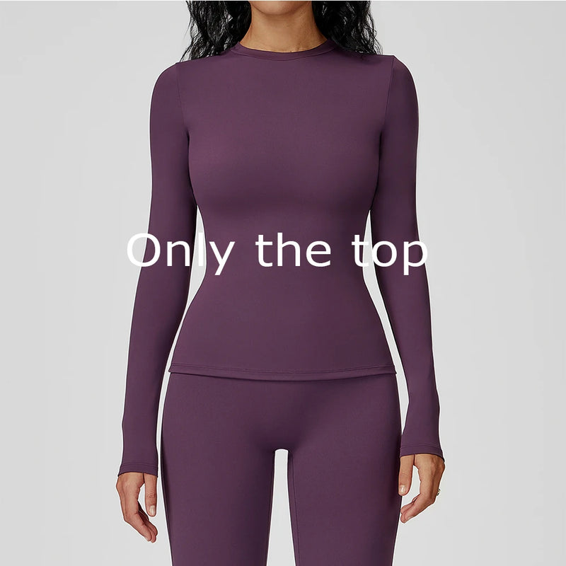 Camisa Fitness Feminina Manga Longa