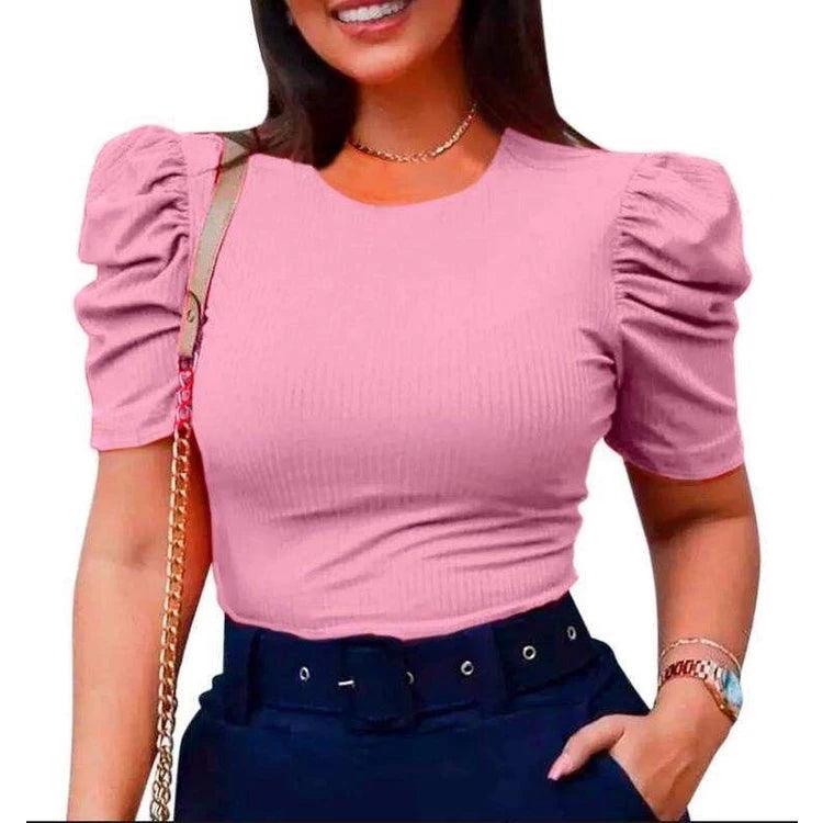 Blusa manga bufante princesa Rose G 0 by Loja Milaa | Loja Milaa