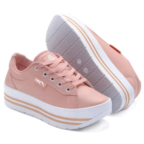 Tênis Feminino Life Adulto Plataforma Casual