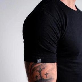 Camiseta Masculina Preta  Slim