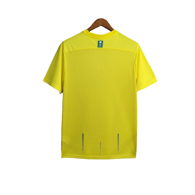 Camisa Al-Nassr I 23/24 Nike Torcedor Masculina - Amarela
