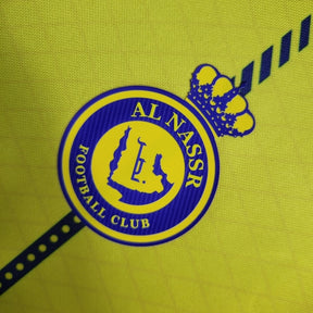 Camisa Al-Nassr I 23/24 Nike Torcedor Masculina - Amarela