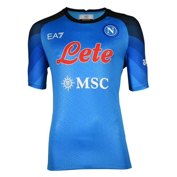 Camisa Napoli Home 22/23 Torcedor EA7 Masculina – Azul