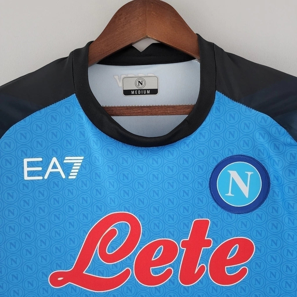 Camisa Napoli Home 22/23 Torcedor EA7 Masculina – Azul