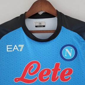 Camisa Napoli Home 22/23 Torcedor EA7 Masculina – Azul