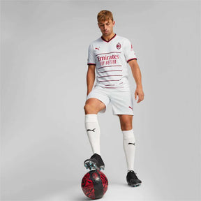 Camisa Puma AC Milan II 22/23 Torcedor Masculina Branca