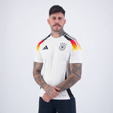 Camisa da Adidas Alemanha Home 2024 Torcedor  Branca