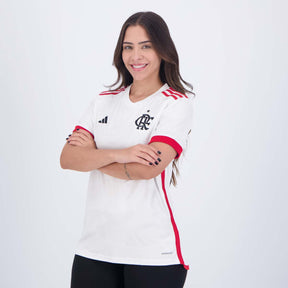 Camisa Adidas Flamengo II 2024 Feminina Torcedora