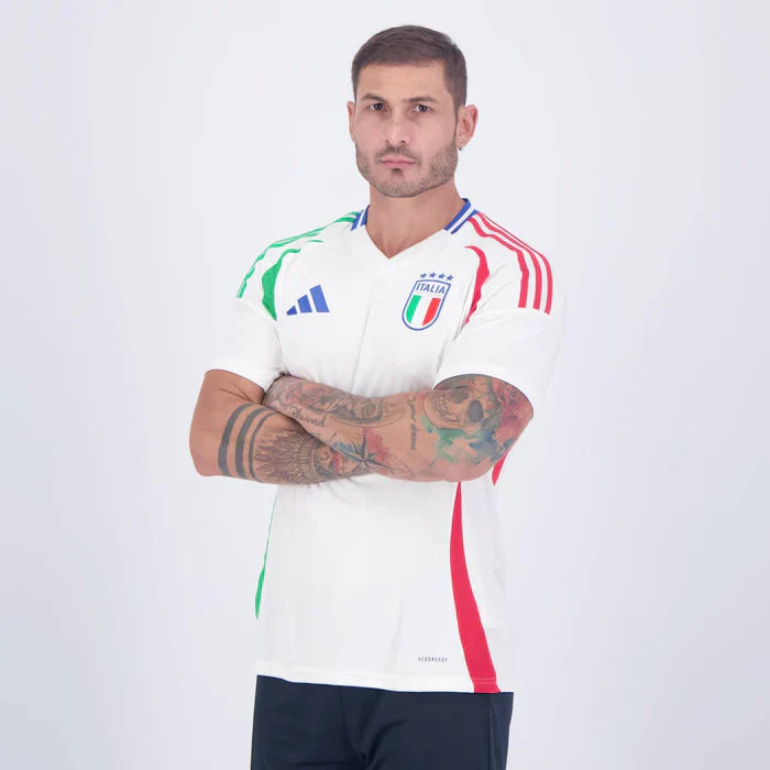 Camisa Adidas Itália Away 2024 Torcedor Masculina