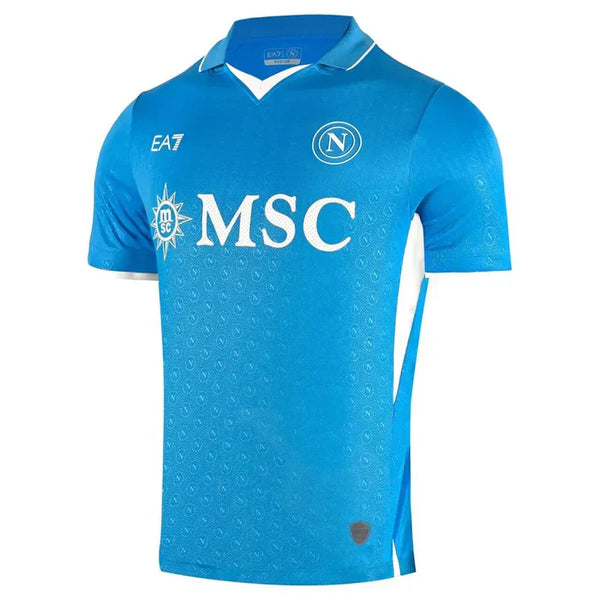 Camisa Napoli Home 2024/25 Torcedor Masculina Azul