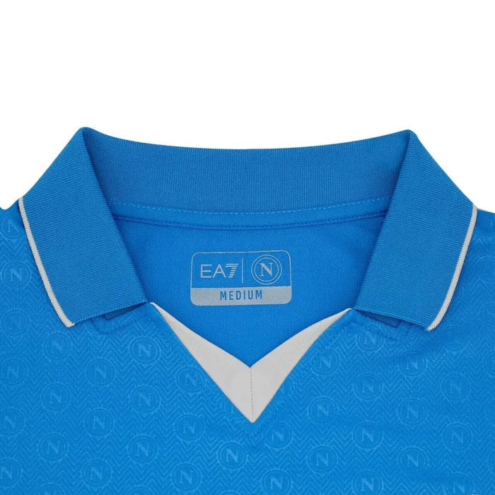 Camisa Napoli Home 2024/25 Torcedor Masculina Azul