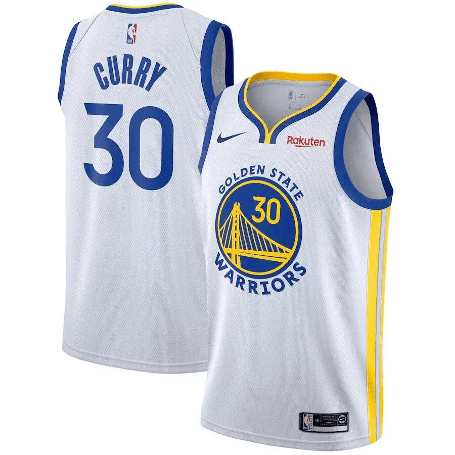 Regata Golden State Warriors Stephen Curry Branca+Azul