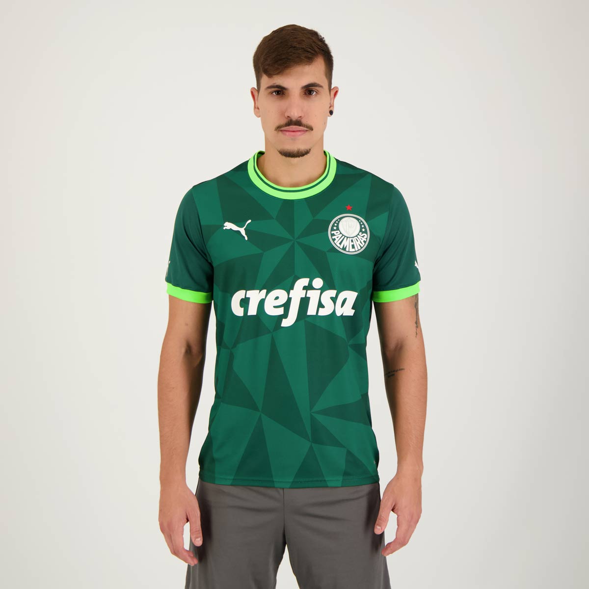 Camisa Puma Palmeiras I 2023 – Torcedor Masculina