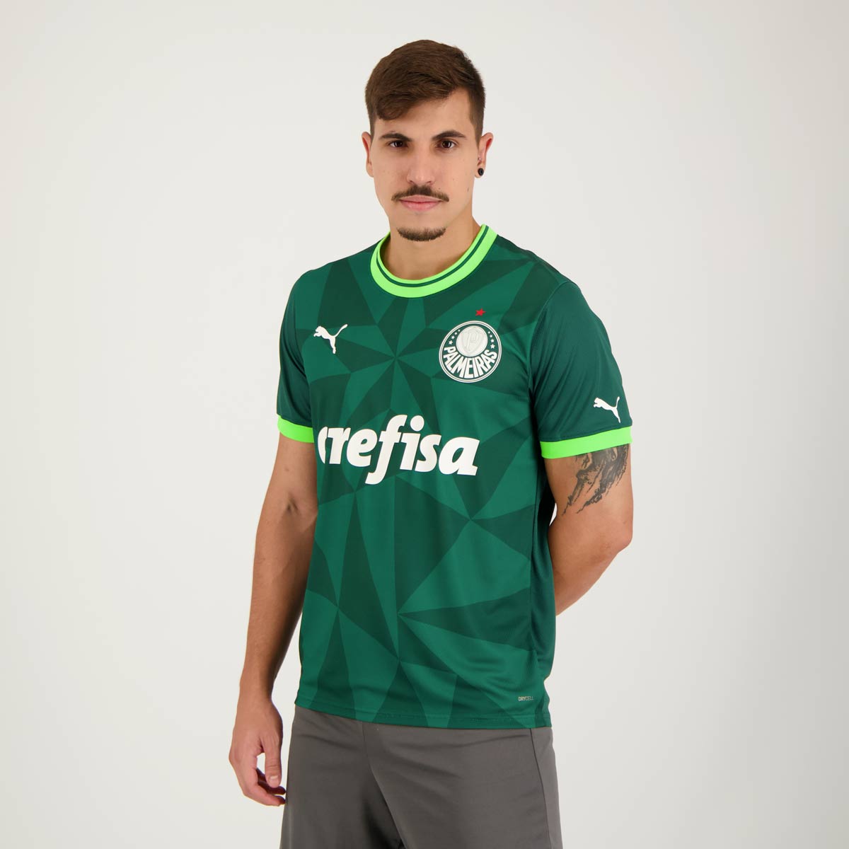 Camisa Puma Palmeiras I 2023 – Torcedor Masculina