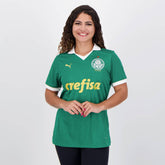 Camisa Puma Palmeiras I 2024 Feminina Torcedora