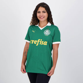 Camisa Puma Palmeiras I 2024 Feminina Torcedora