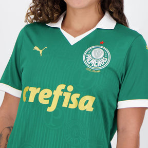 Camisa Puma Palmeiras I 2024 Feminina Torcedora