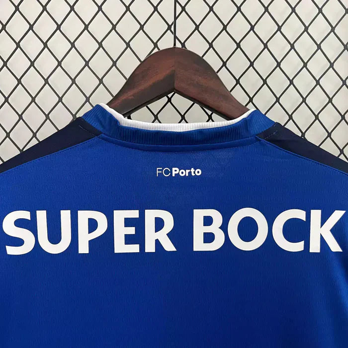 Camisa FC Porto I 2024/25 Torcedor Masculina Azul+Branco