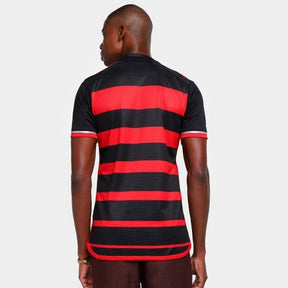 Camisa Flamengo I 24/25 Torcedor Masculina Preta+Vermelha