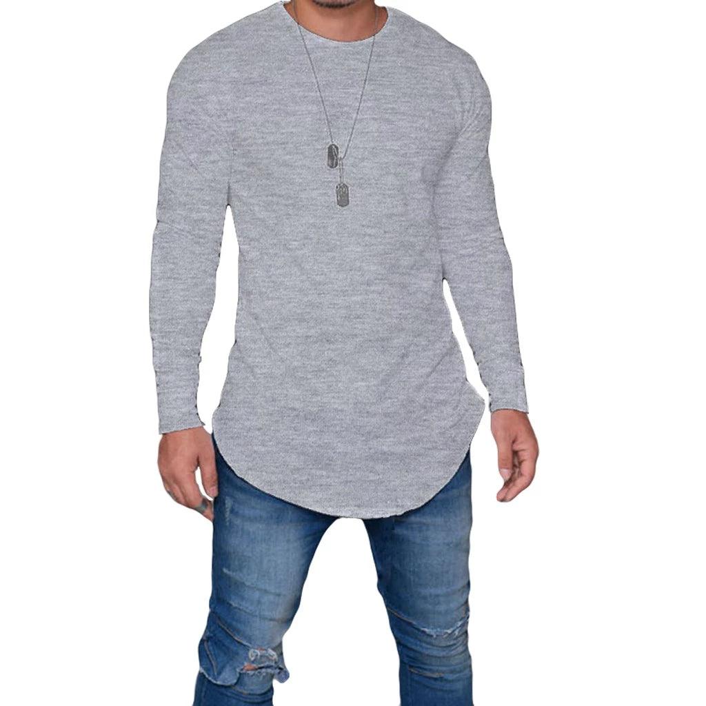 Camiseta Masculina Vermelha Long Line