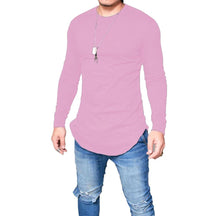 Camiseta Masculina Vermelha Long Line