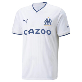 Camisa Puma Olympique de Marseille I 22/23 Torcedor Masculina – Branca