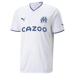 Camisa Puma Olympique de Marseille I 22/23 Torcedor Masculina Branca