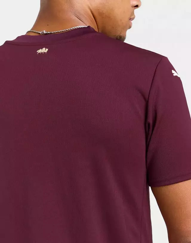 Camisa Manchester City Third 24/25 Torcedor Masculina Vinho