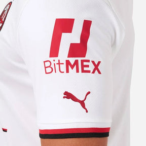 Camisa Puma AC Milan II 22/23 Torcedor Masculina Branca