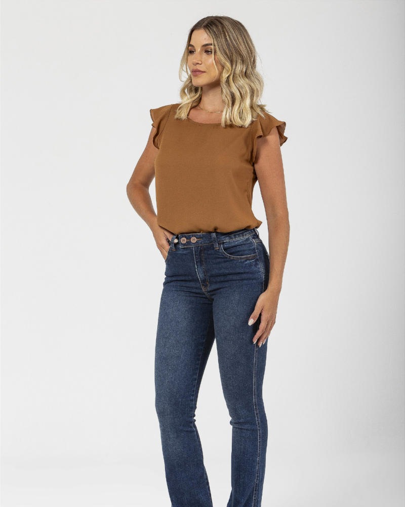 Calça Jeans Feminina Reta States