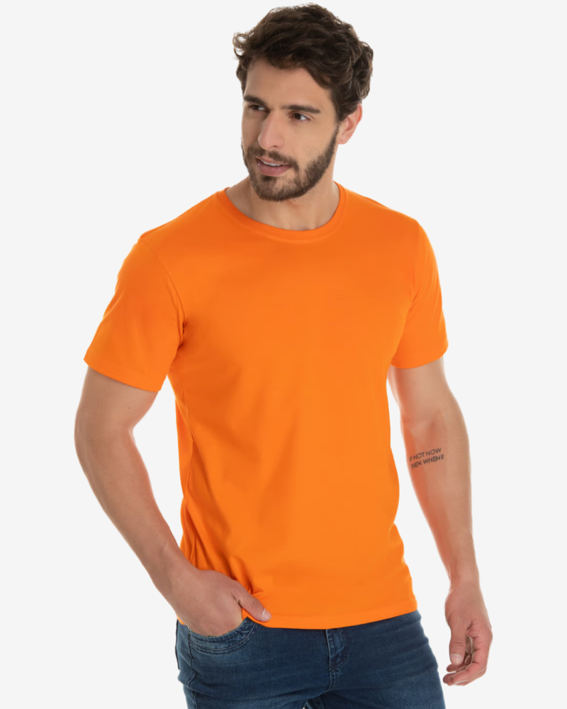 Camiseta de Algodão Básica