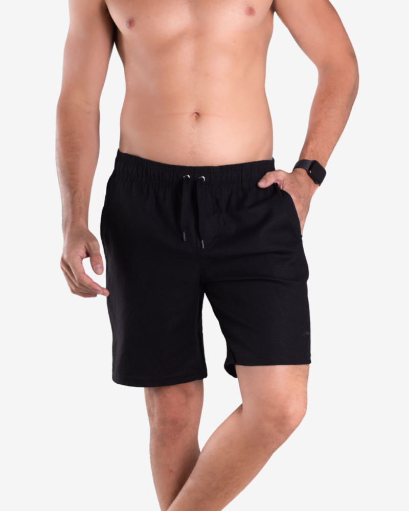 Bermuda Estilo Mauricinho de Linho Premium com Elastano