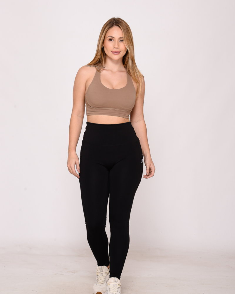 Calça Feminina Legging Fitness Preta
