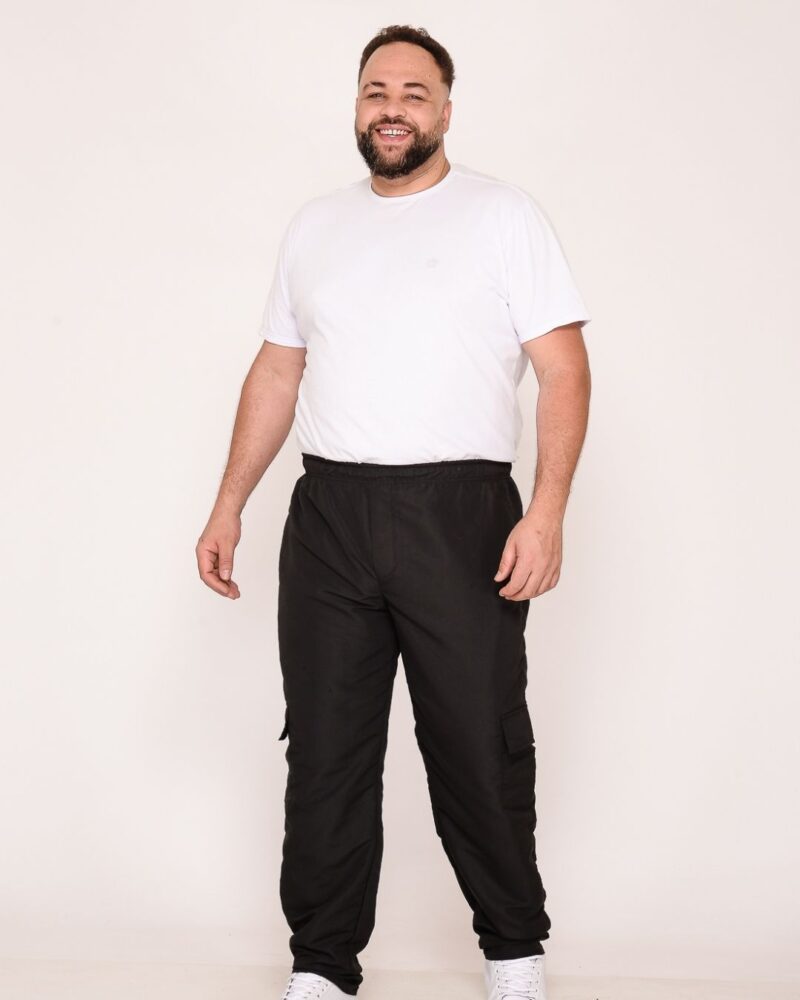 Calça Masculina Big Nylon Preto