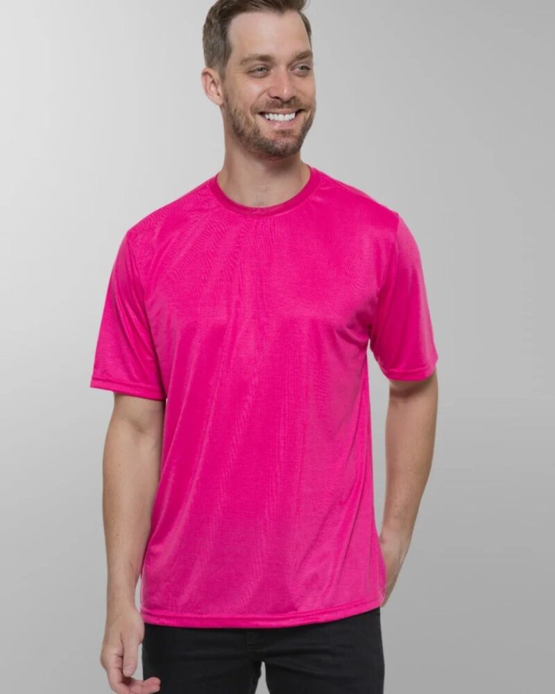 Camiseta Masculina Clássica Rosa