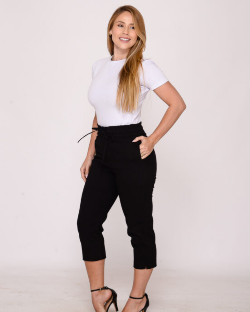 Calça Capri Feminina Preto