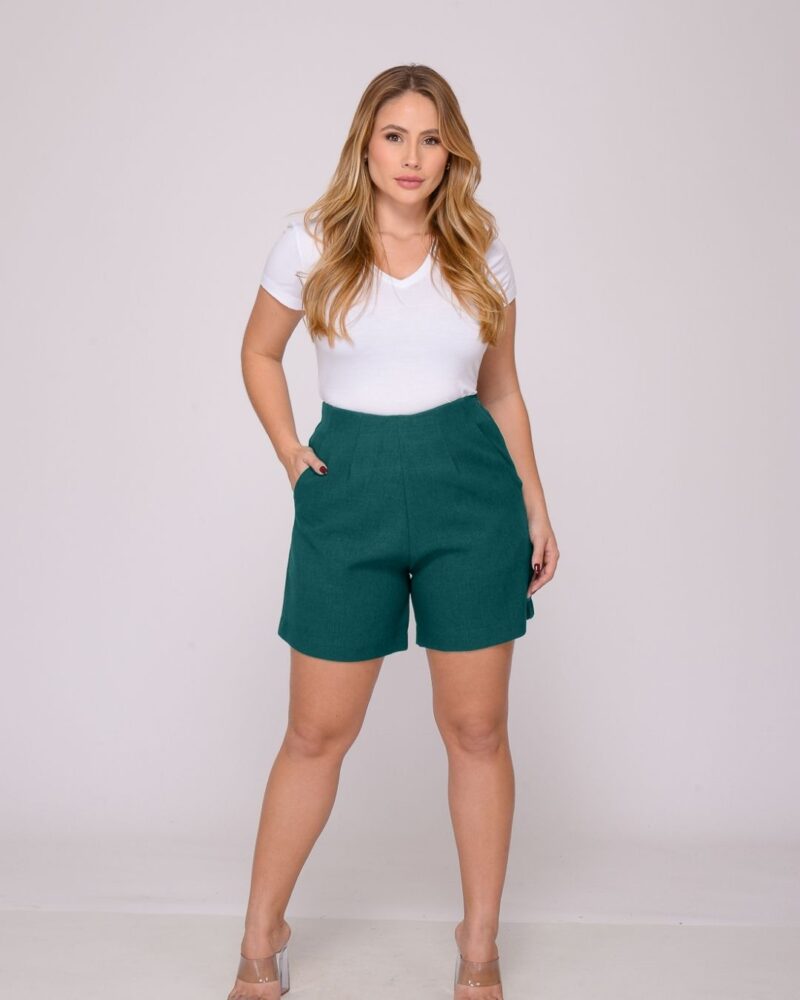 Shorts Feminino Verde Selvagem